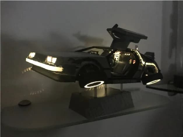 STL - delorean render 2
