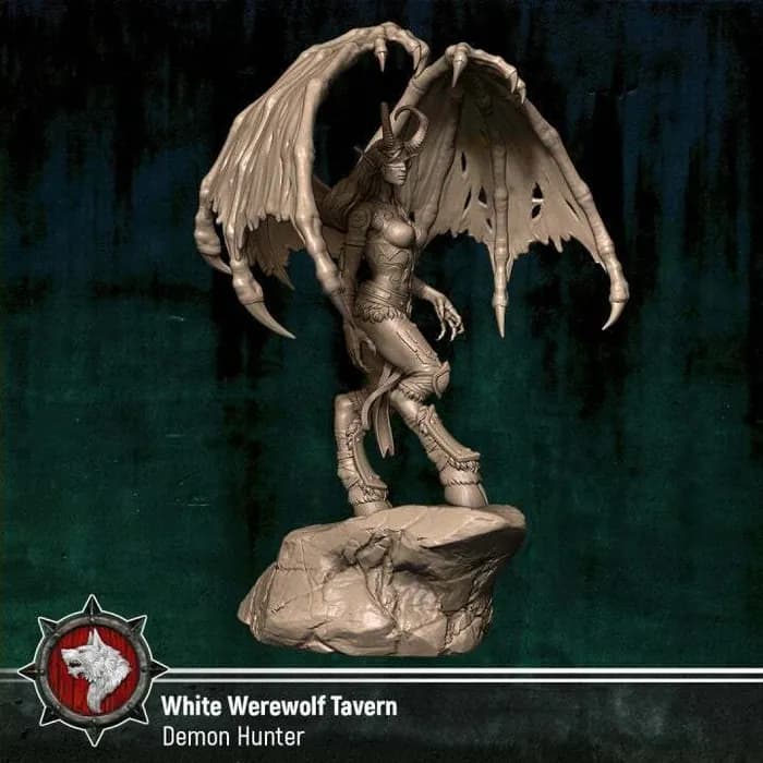 STL - demon hunter world of warcraft render 2