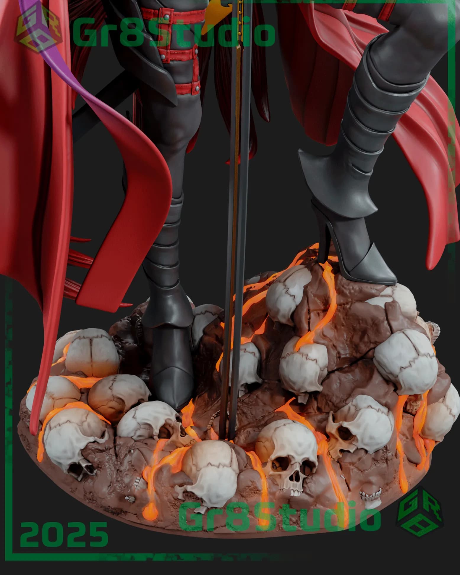 STL - Demon King Nobunaga Avenger render 2