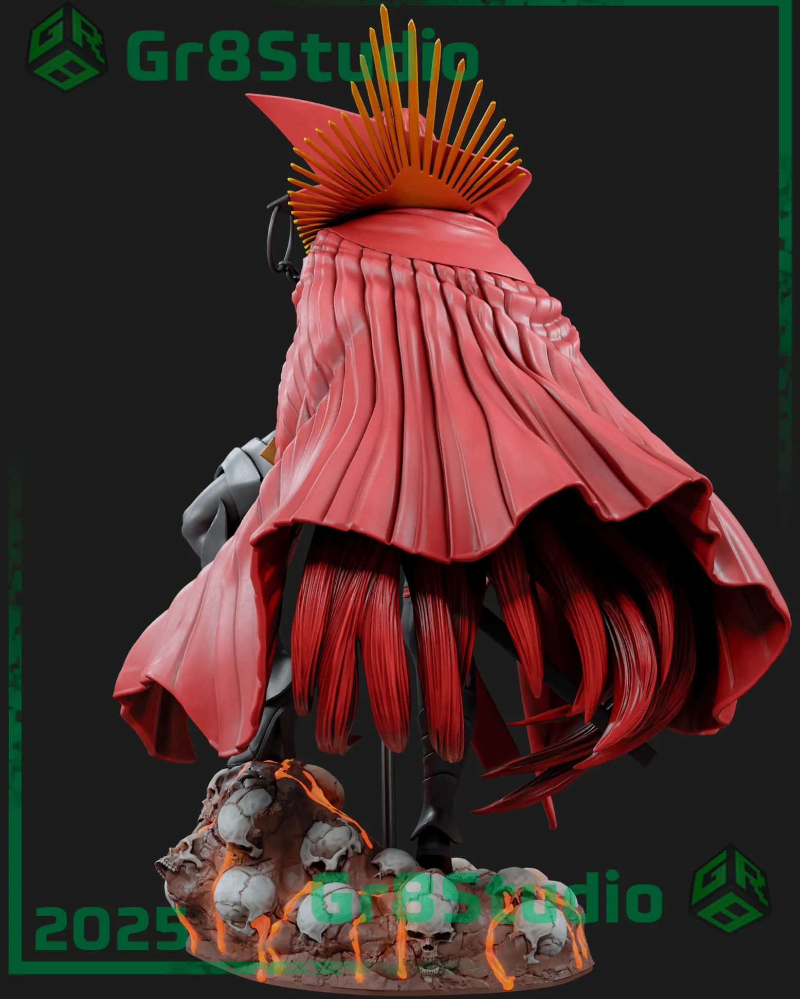 STL - Demon King Nobunaga Avenger render 4