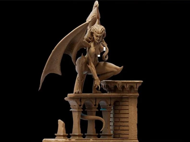 STL - Demona Gárgola Figura