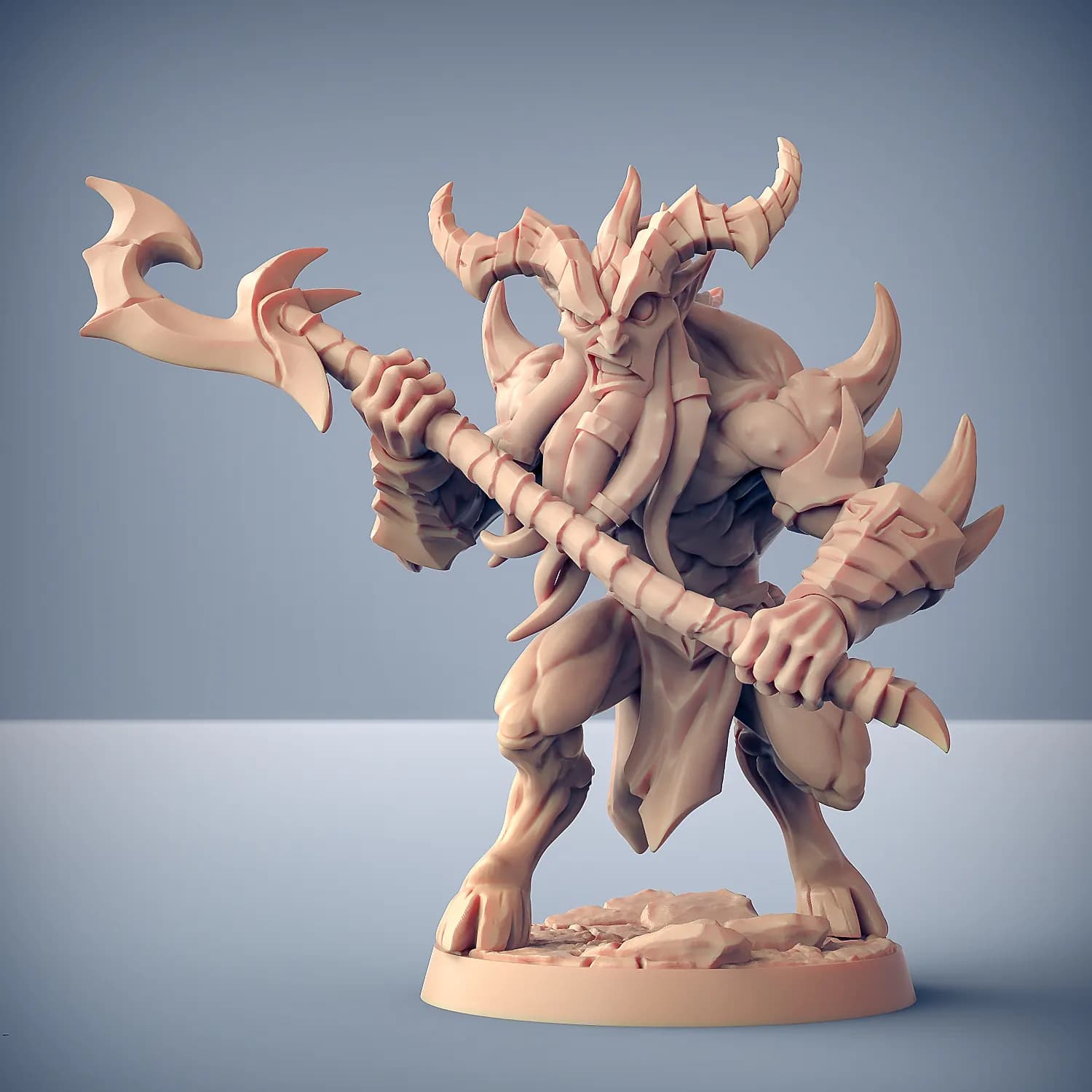 STL - Demonio de la Lujuria render 2
