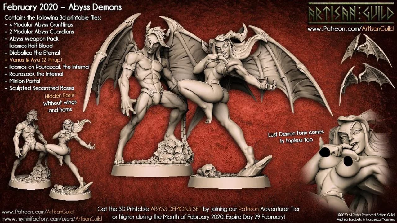 STL - Demonio de la Lujuria