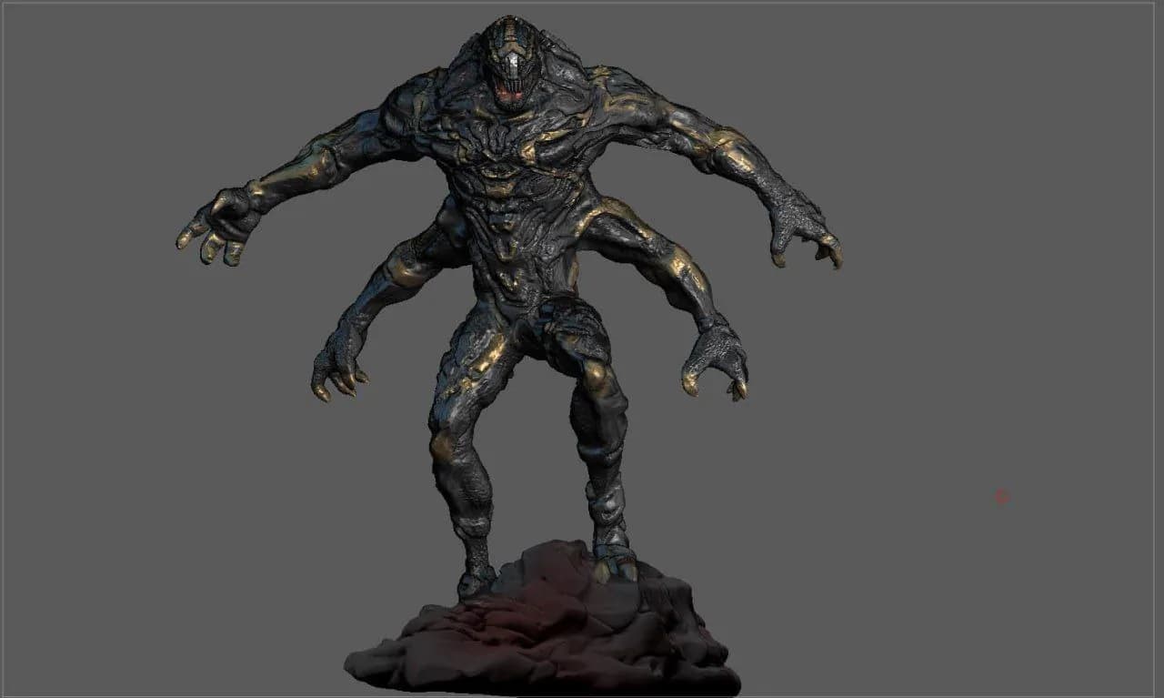 STL - Demonio de Outriders