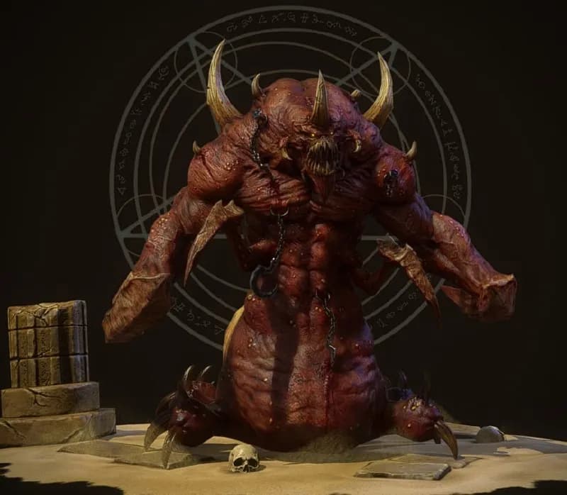 STL - Demonio Duriel de Diablo 3