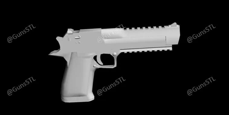 STL - Desert Eagle .44 Magnum