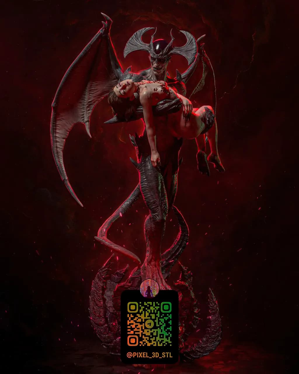 STL - Devilman Crybaby Akira Fudo