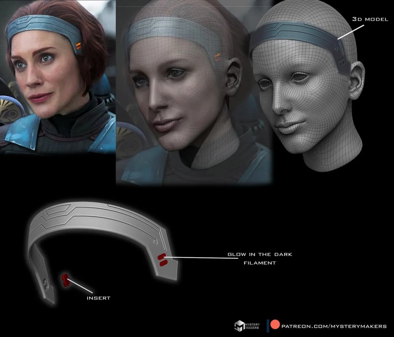 STL - Bo Katan Headband
