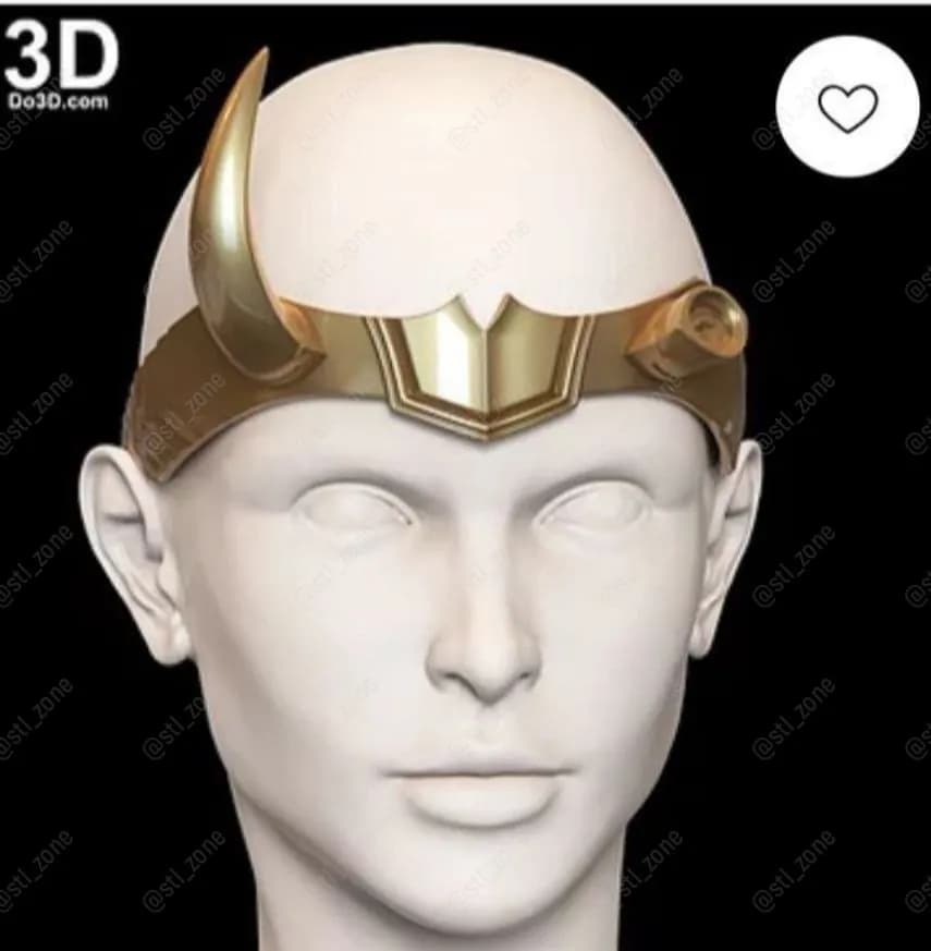 STL - Diadema de Loki