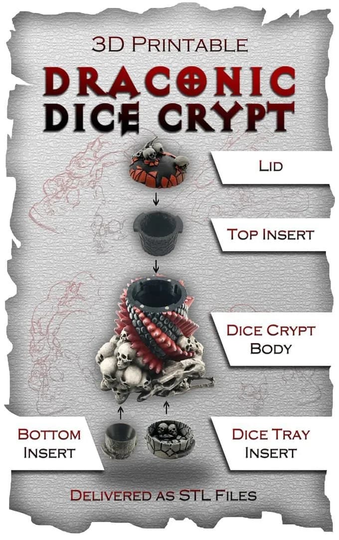 STL - dice crypt