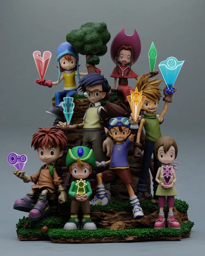 STL - digimondiorama