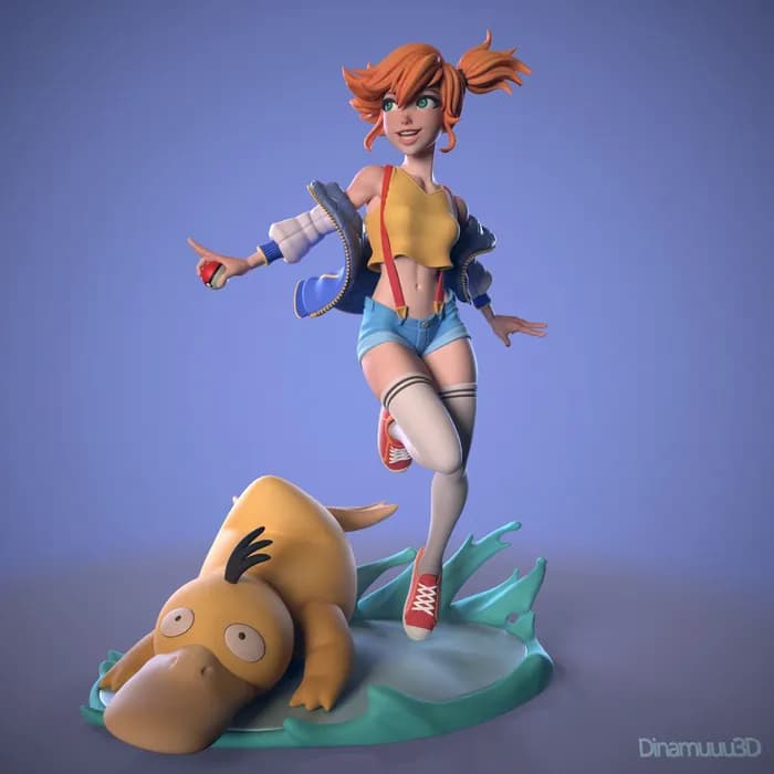 STL - dinamuuu3d misty