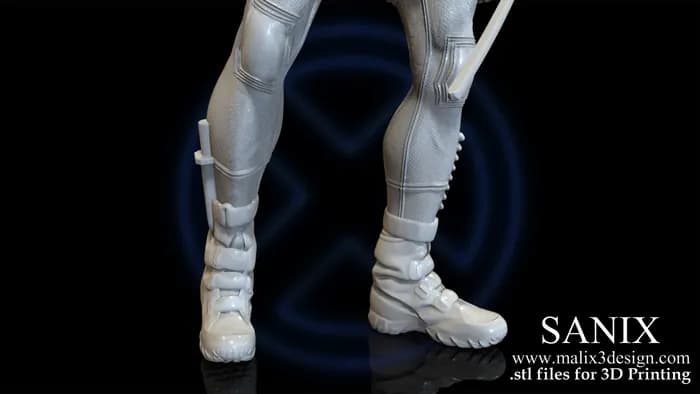 STL - Diorama de Deadpool y Wolverine render 5