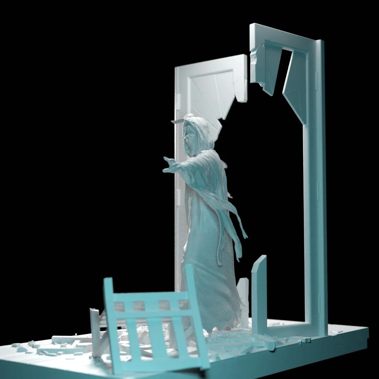 STL - Diorama de Ghostface