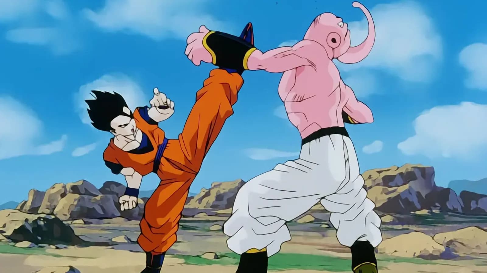 STL - Diorama de Gohan vs Majin Buu render 2