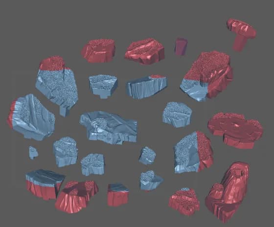 STL - Diorama de Goku en Namek render 4