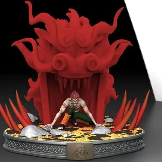 STL - Diorama Maito Gai Naruto