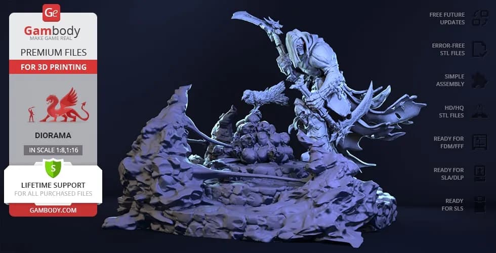 STL - Diorama Muerte Siniestra