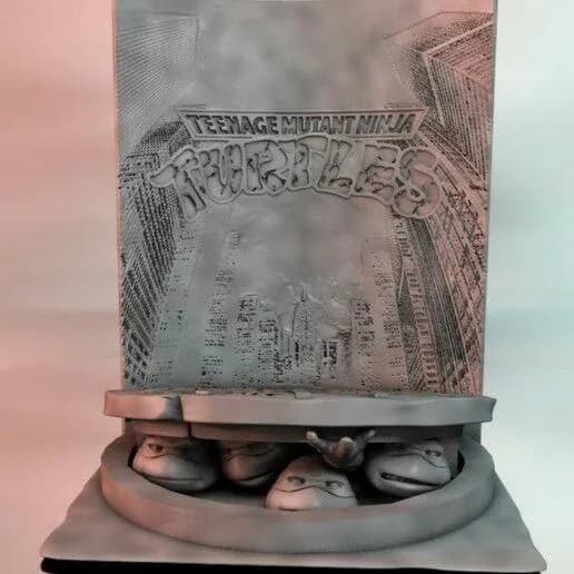 STL - Diorama Tortugas Ninja 2