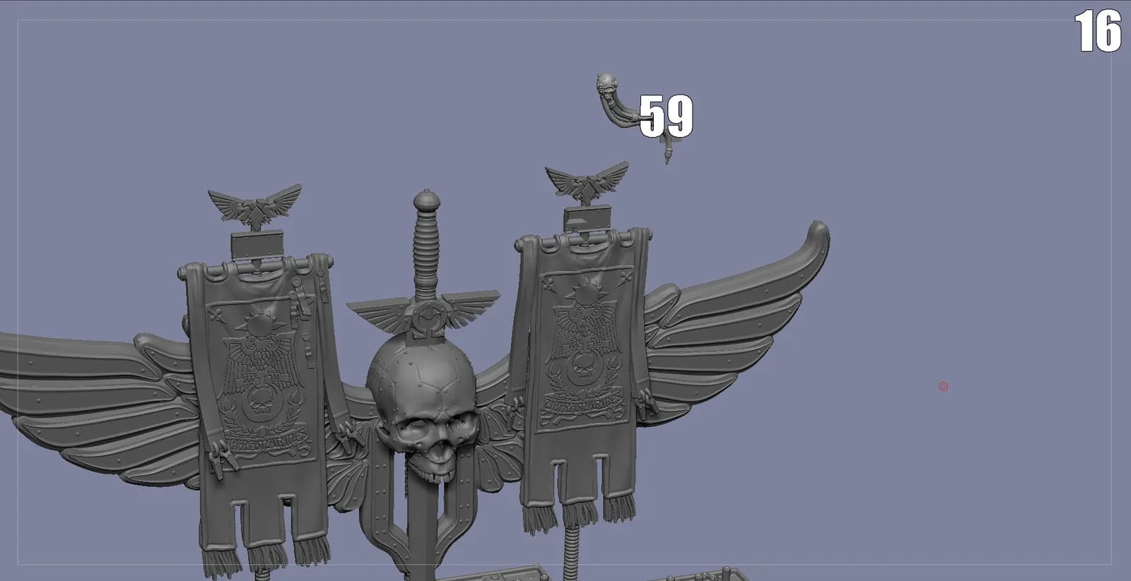 STL - Diorama Warhammer 40K