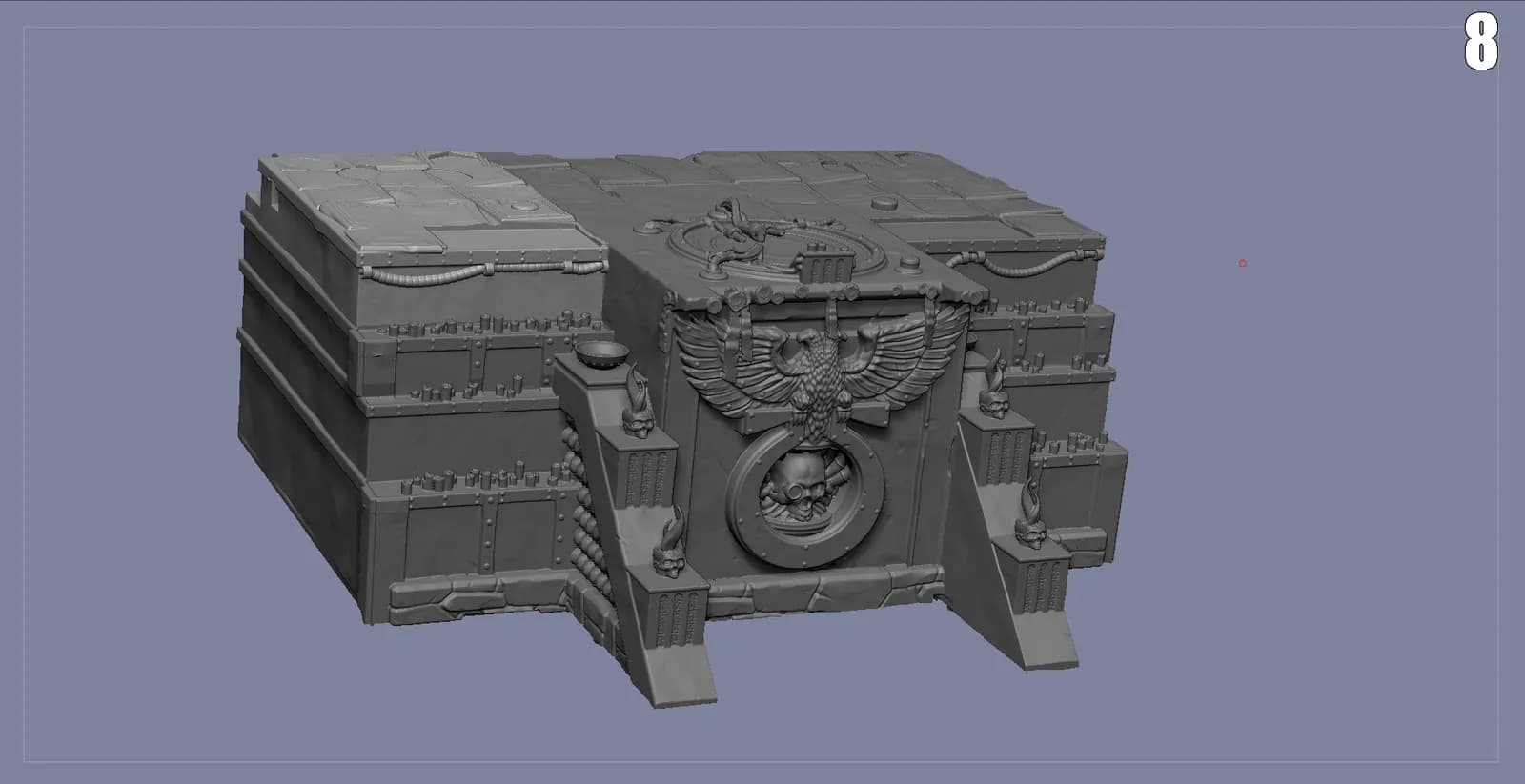 STL - Diorama Warhammer 40K