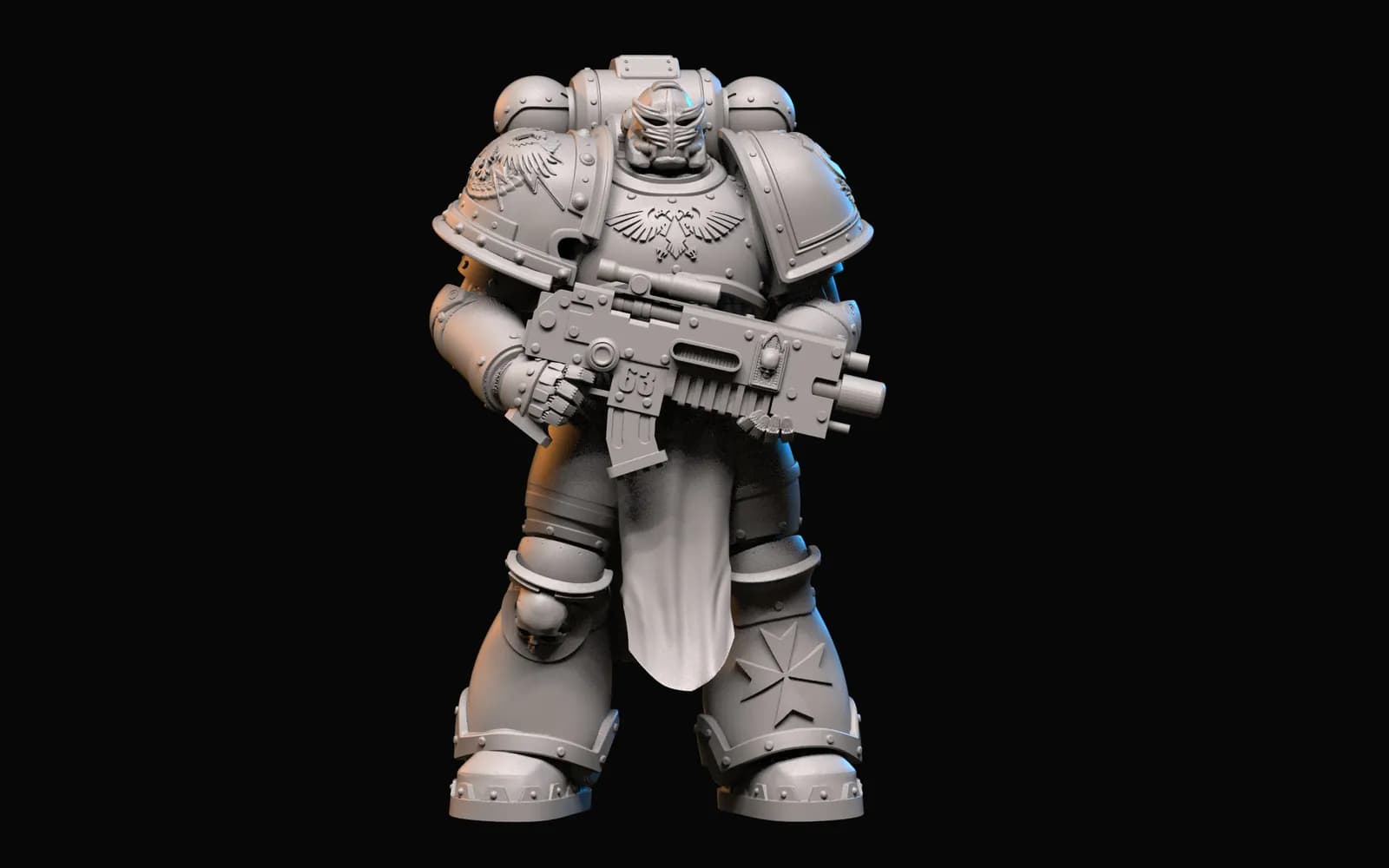 STL - Diorama Warhammer 40K