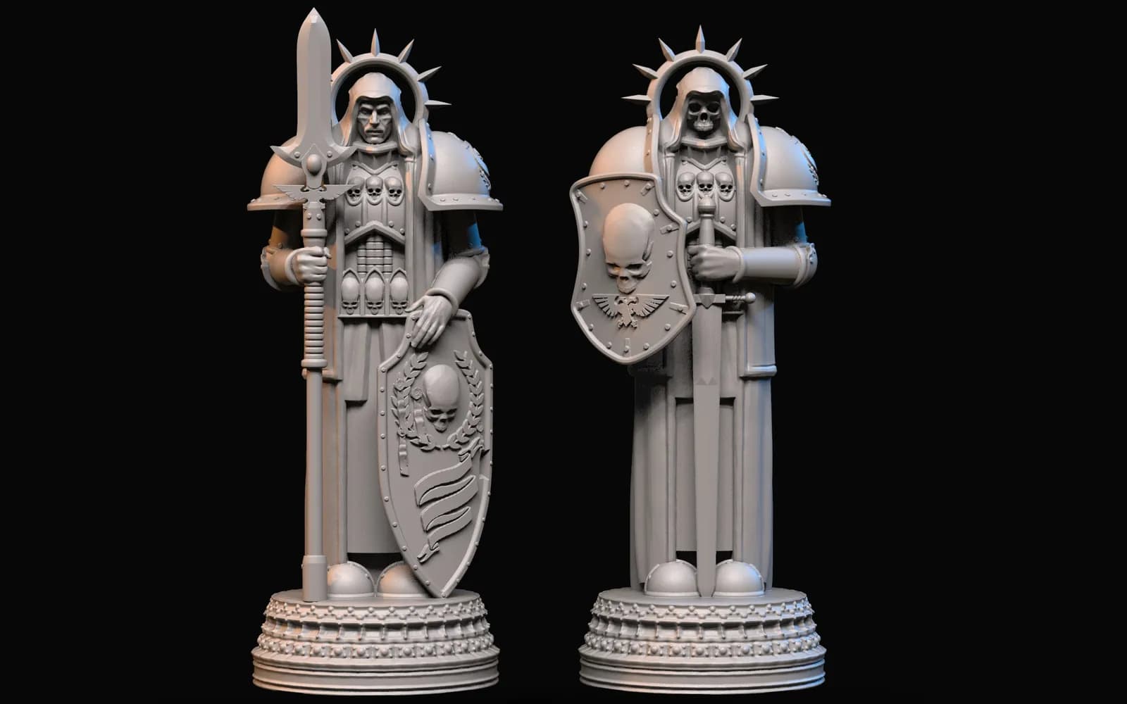 STL - Diorama Warhammer 40K