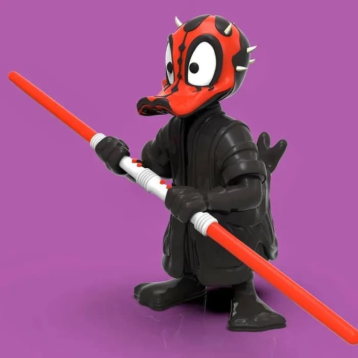 disney pato donald darth maul