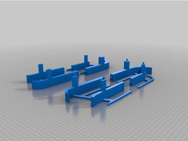 STL - Dispensador de latas en trineo render 3