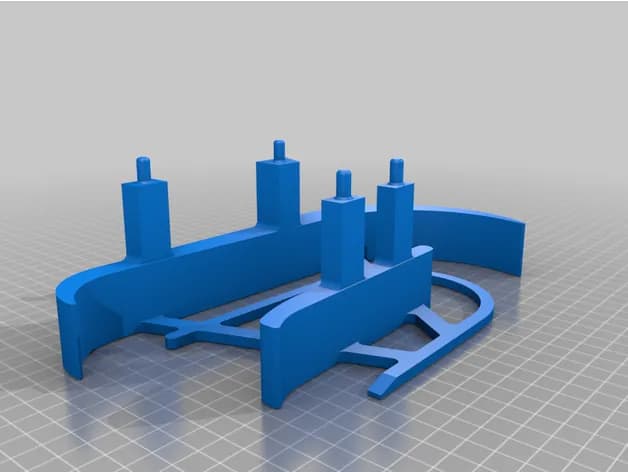 STL - Dispensador de latas en trineo render 5