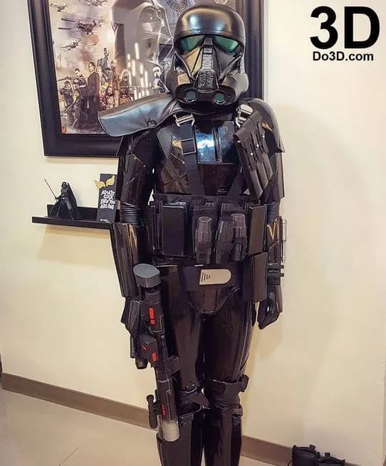 STL - do3d death trooper rogue 1