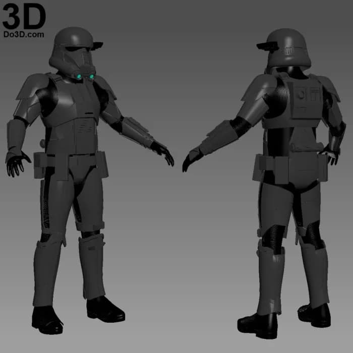 STL - do3d death trooper rogue one
