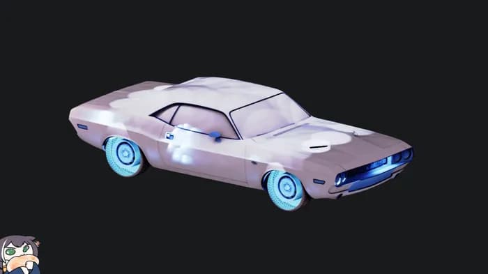 STL - Dodge Challenger 1970 Hemi