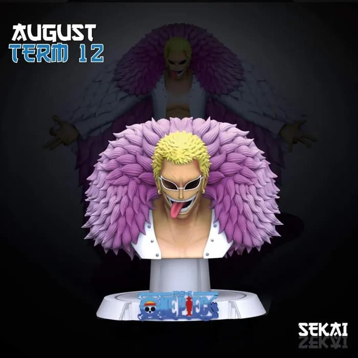 STL - doflamingo sculpture render 2
