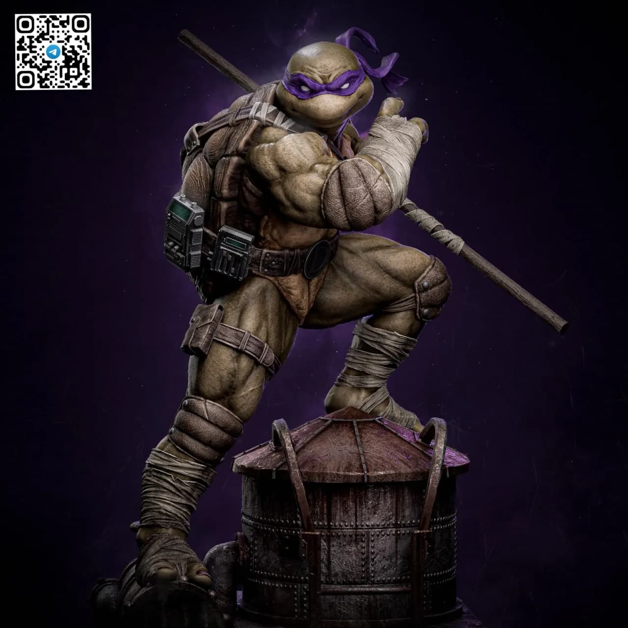 STL - Donatello Tortugas Ninja 2