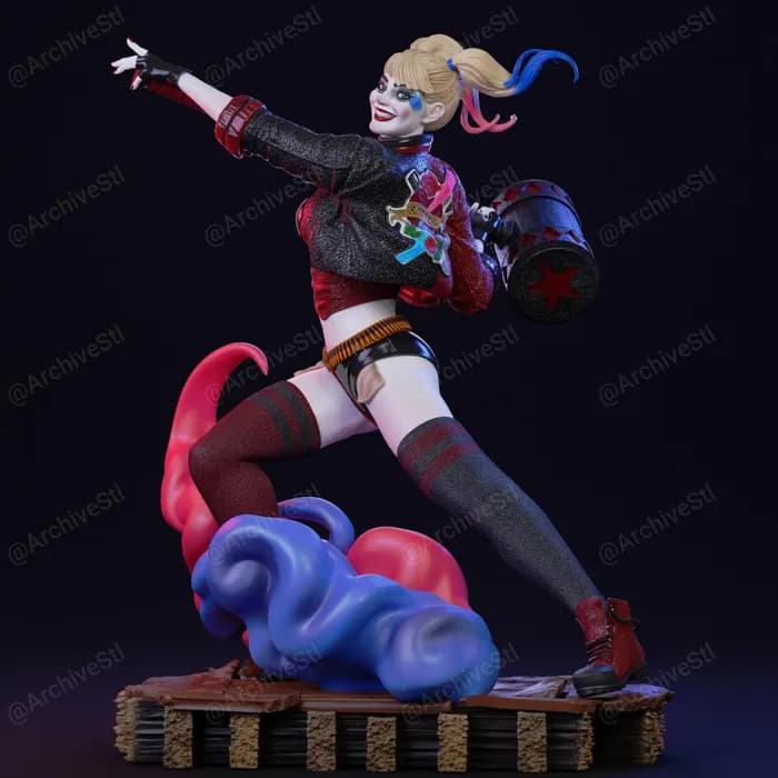STL - dpaula harley quinn