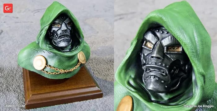 STL - dr doom busto