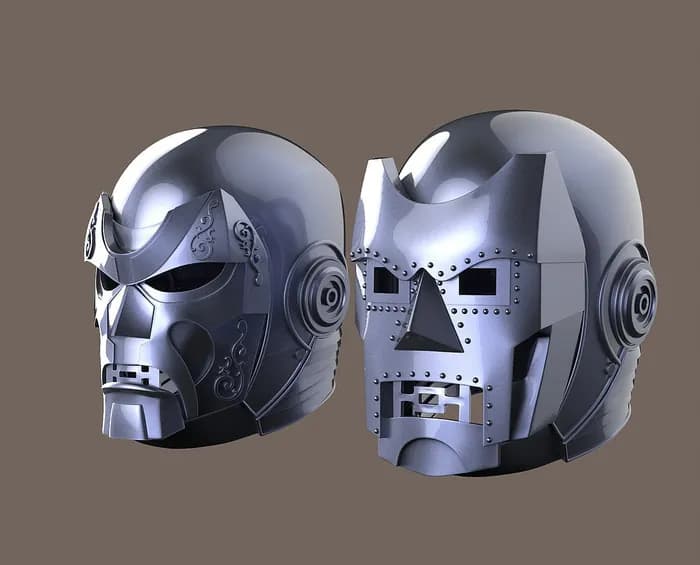 STL - dr doom helmet nikkoindustries