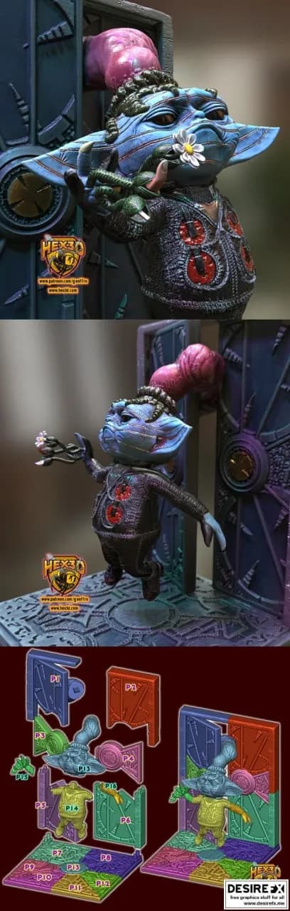 STL - Dr Grogu Cenobita