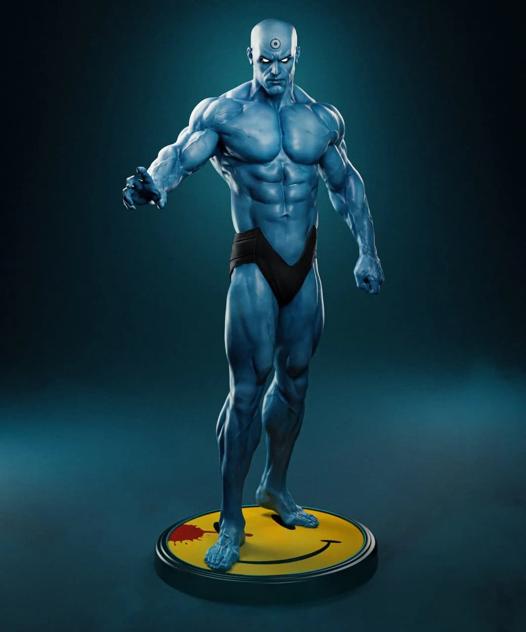 STL - Dr Manhattan Figure