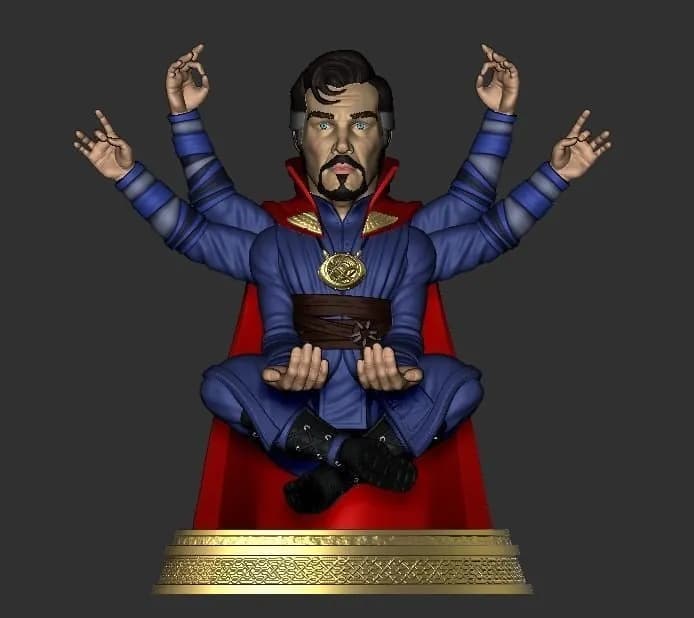STL - Dr Strange Joystick Holder