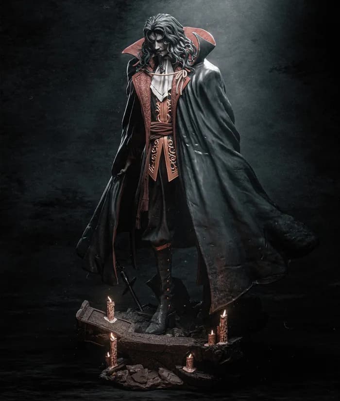 STL - Dracula de Castlevania render 2