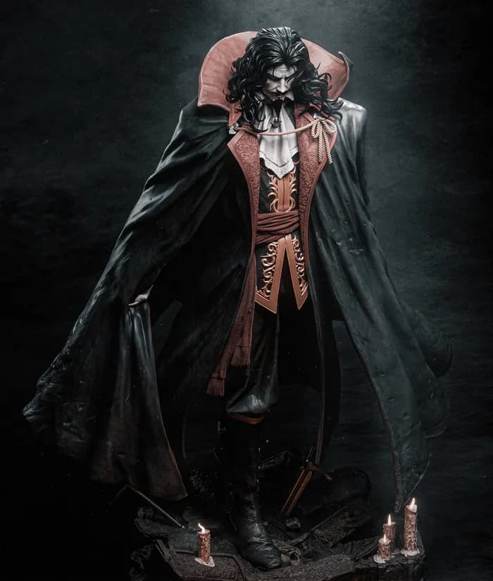 STL - Dracula de Castlevania render 4