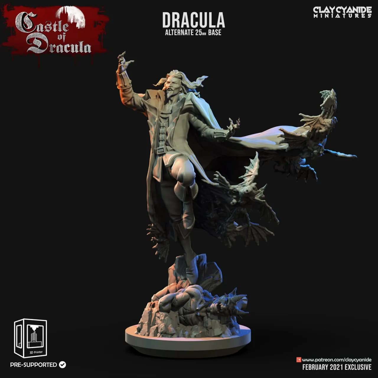 STL - Dracula Figura Alterna