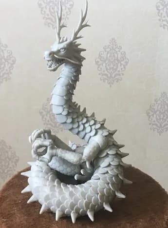 STL - Dragón articulado 2