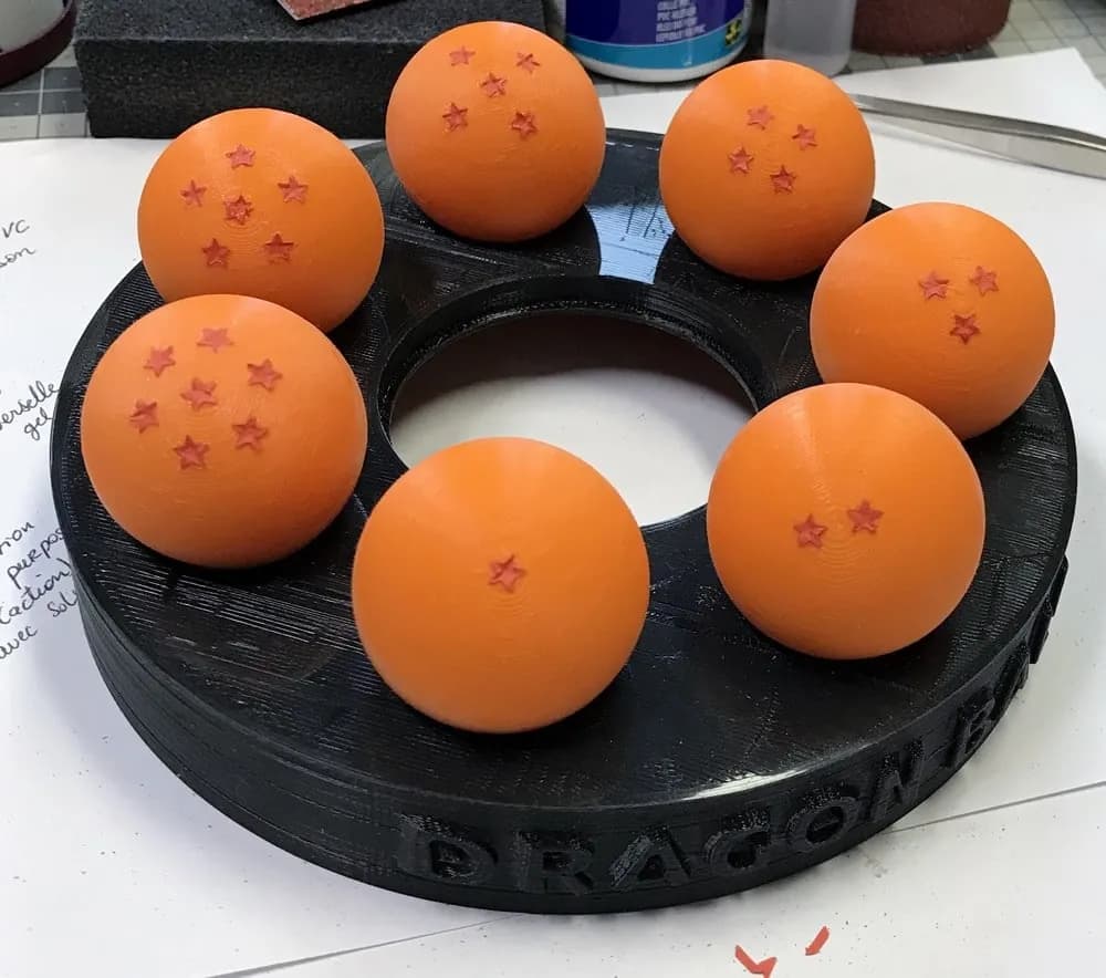 STL - Dragon Ball Display