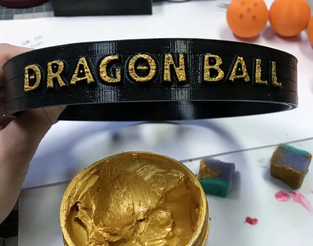 STL - Dragon Ball Display render 5