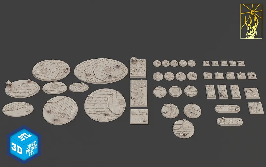 STL - Dragon Empire Set 1 render 3