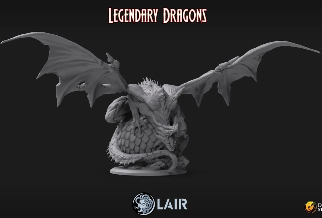 STL - Dragón Legendario