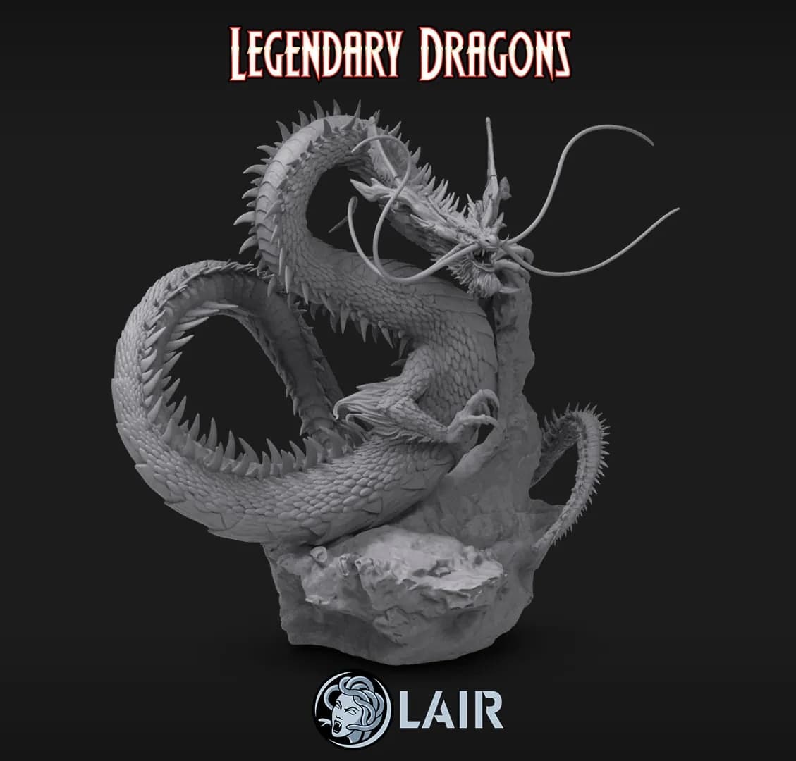 STL - Dragón legendario 2